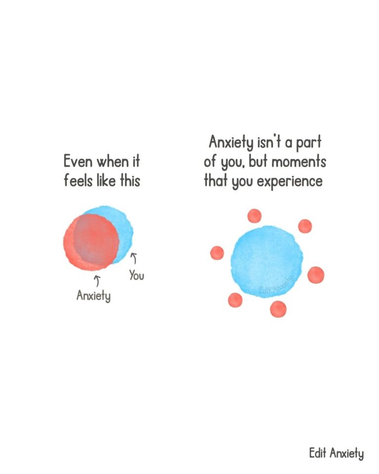 Anxiety isn't a part of you